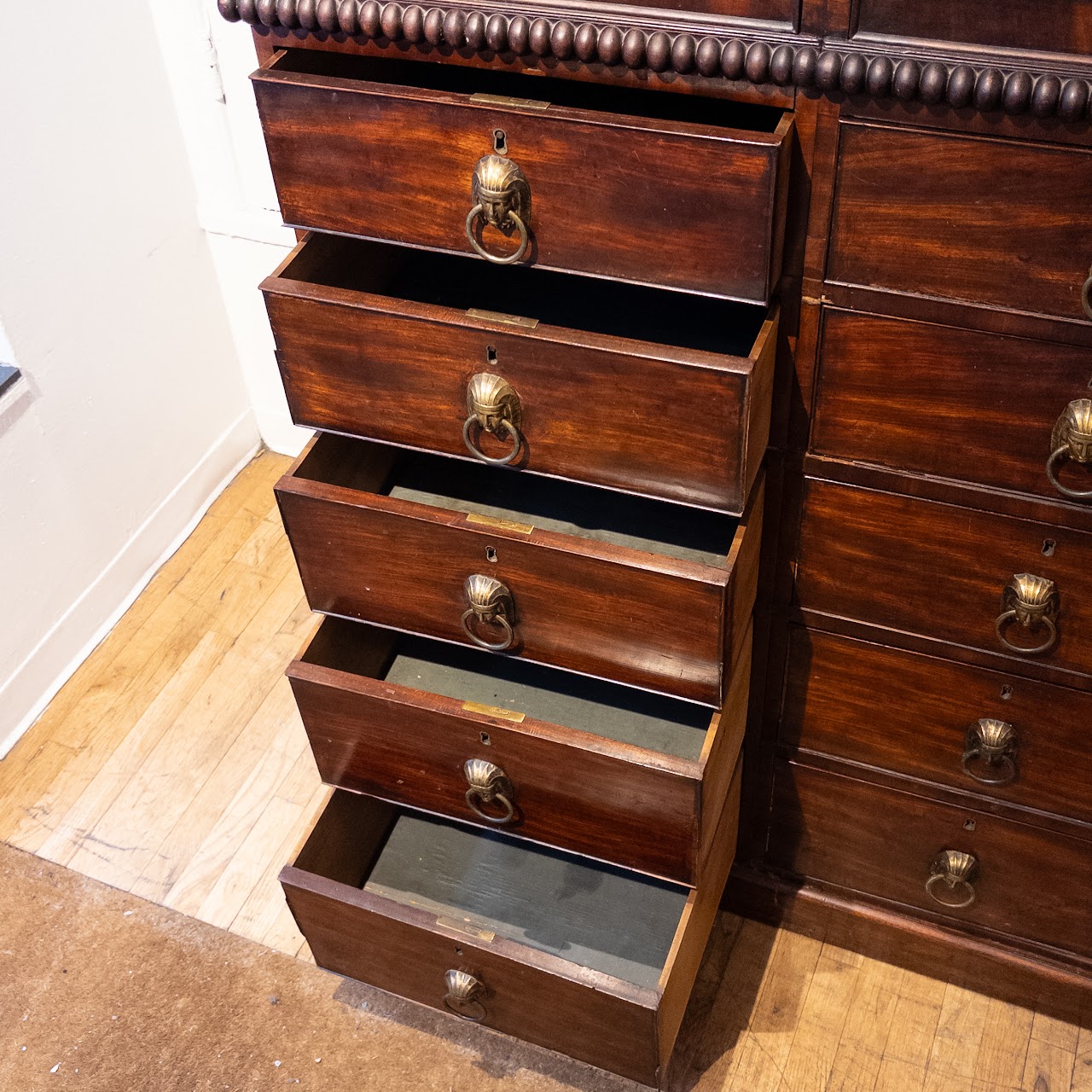 Antique Egyptian Revival Chest of Drawers