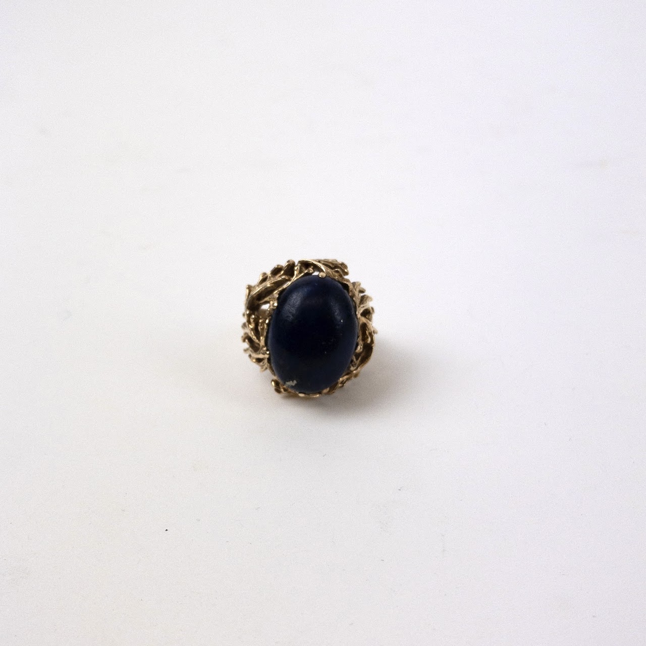 14K Gold and Lapis Lazuli Ring