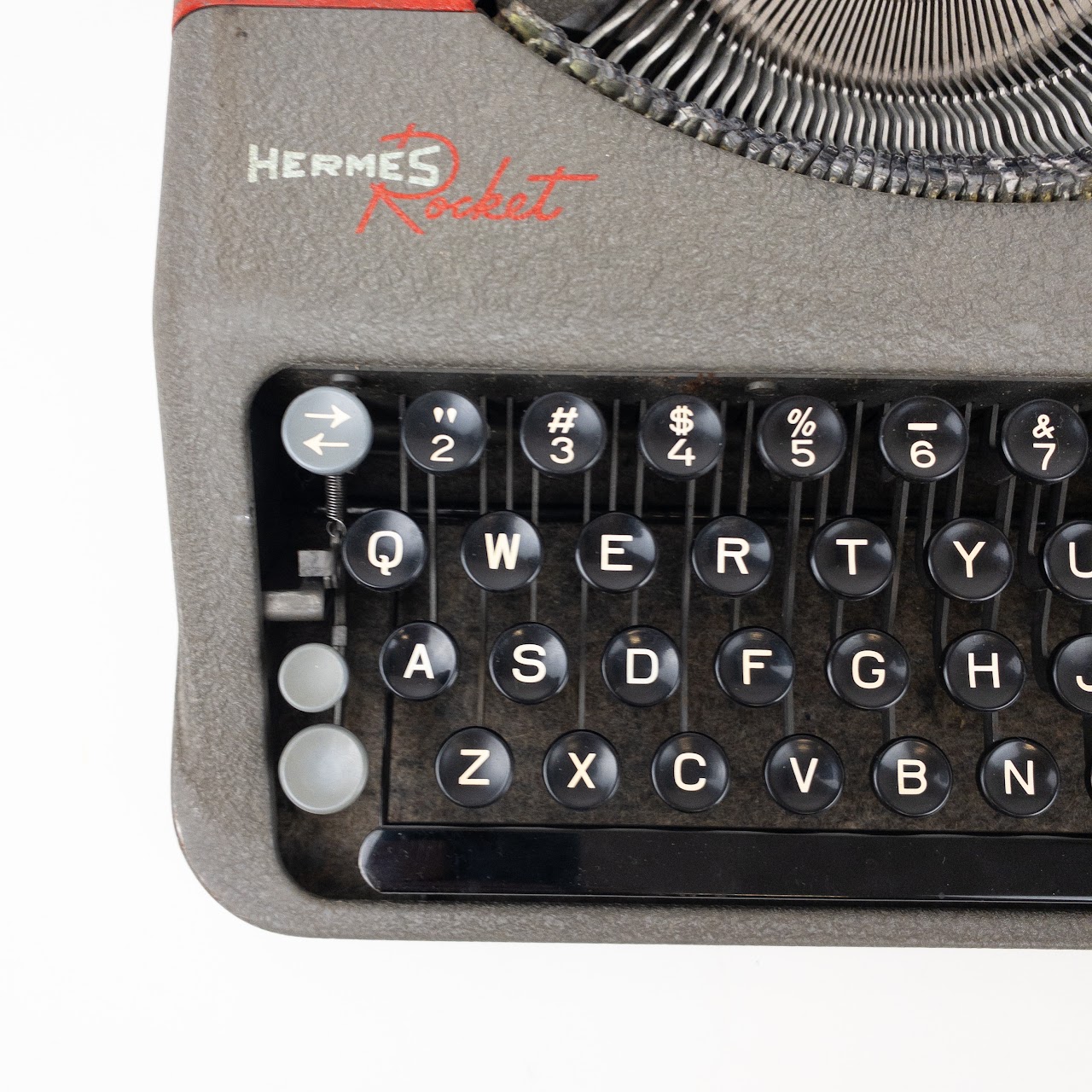 Hermes Rocket Portable Field Reporter Typewriter