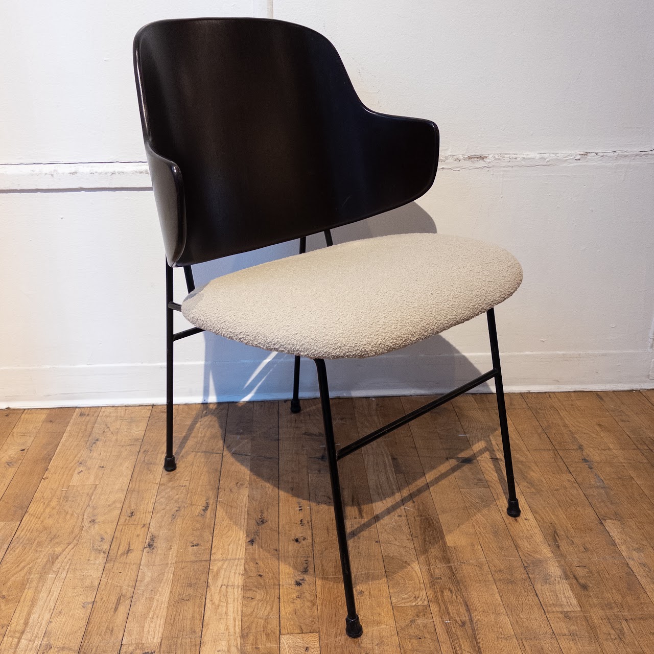 Ib Kofod-Larsen-Style Penguin Dining Chair Pair