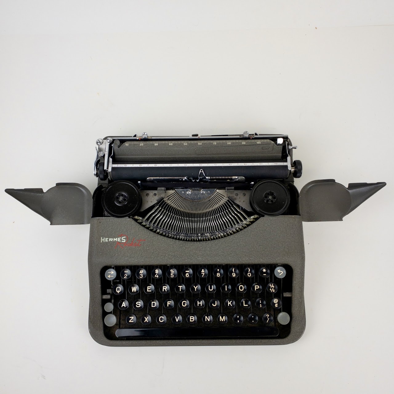 Hermes Rocket Portable Field Reporter Typewriter