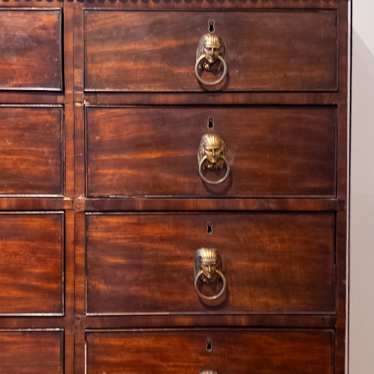 Antique Egyptian Revival Chest of Drawers