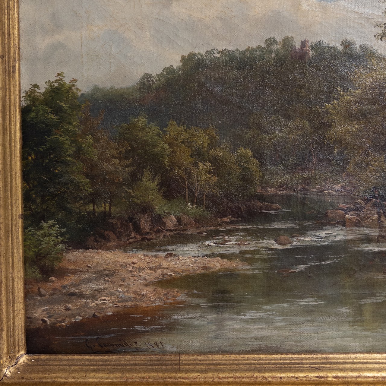 George Cammidge Antique North Wales Landscape Painting