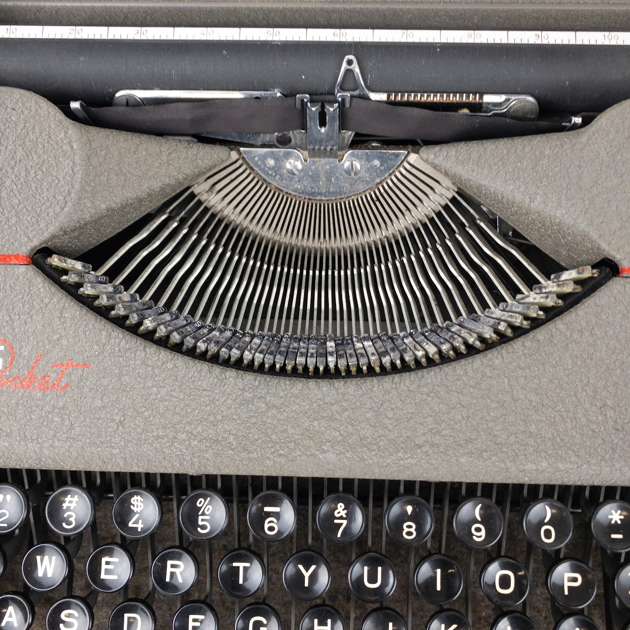 Hermes Rocket Portable Field Reporter Typewriter