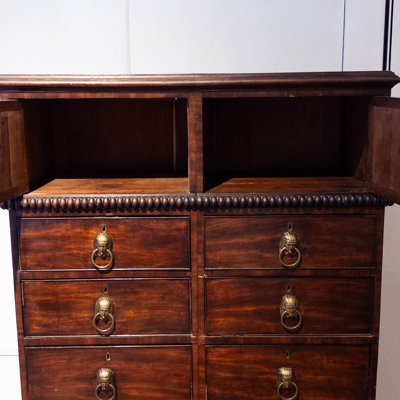 Antique Egyptian Revival Chest of Drawers