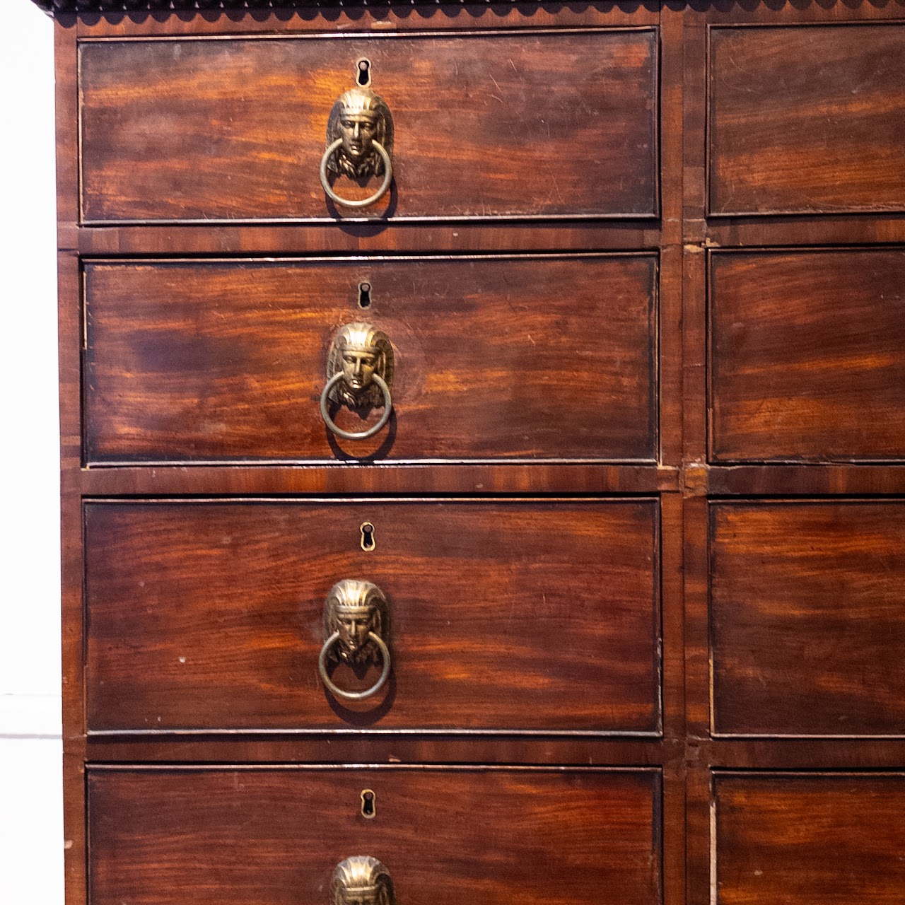 Antique Egyptian Revival Chest of Drawers