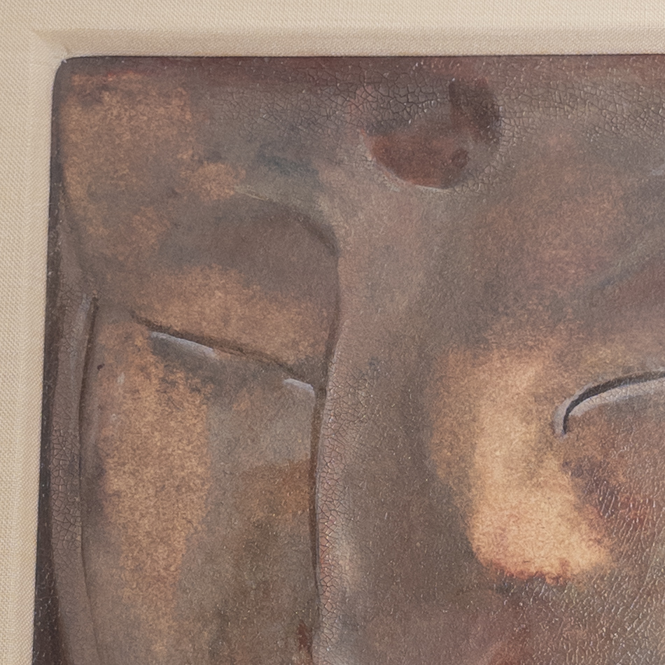 The Face of Buddha Portrait Painting