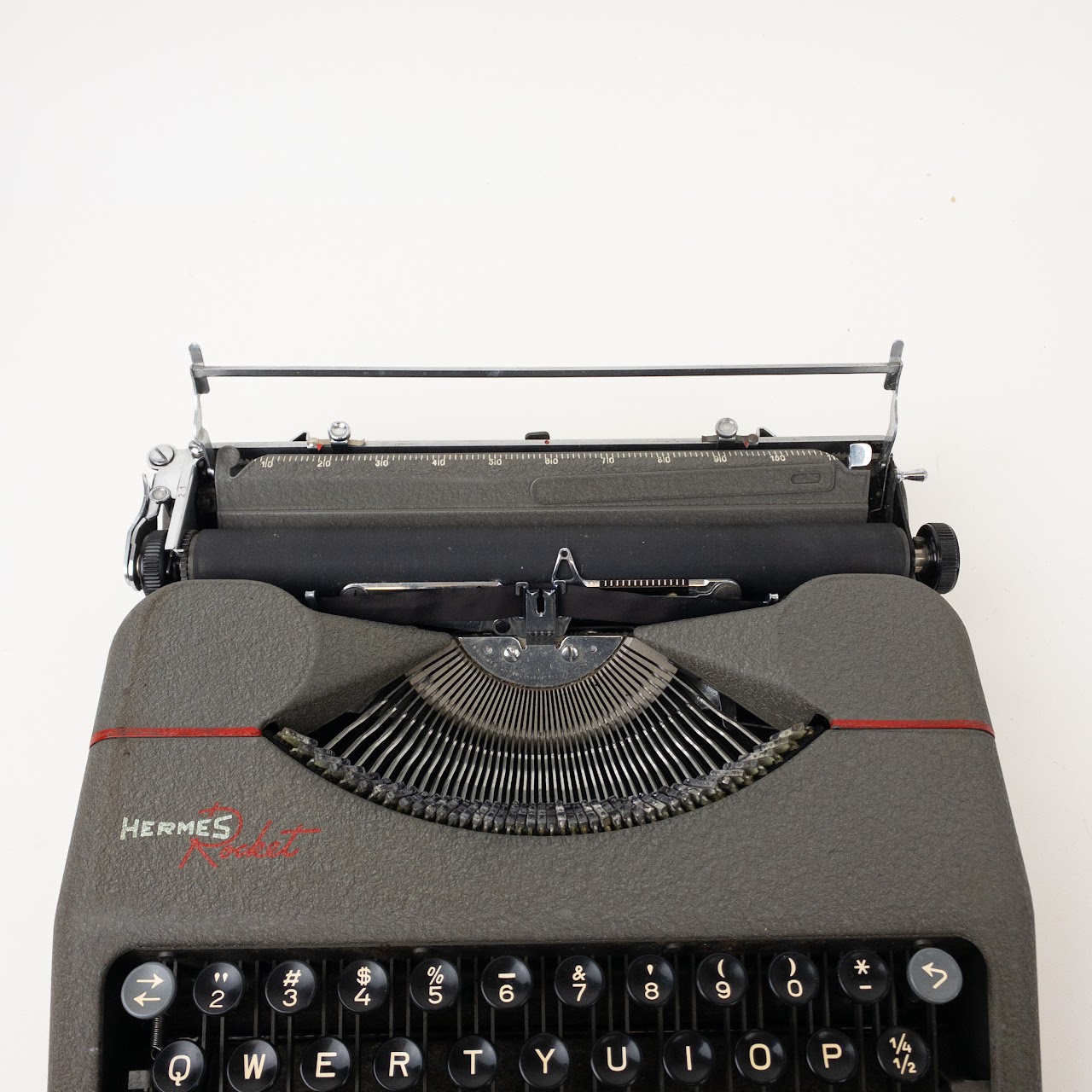 Hermes Rocket Portable Field Reporter Typewriter