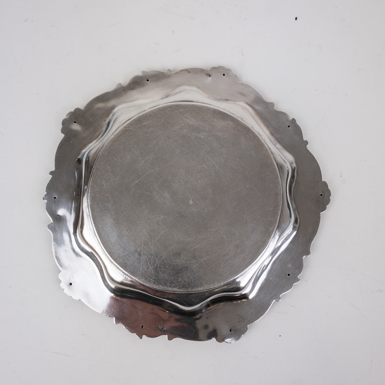 950 Silver Charles Harleux Pentagonal Dish