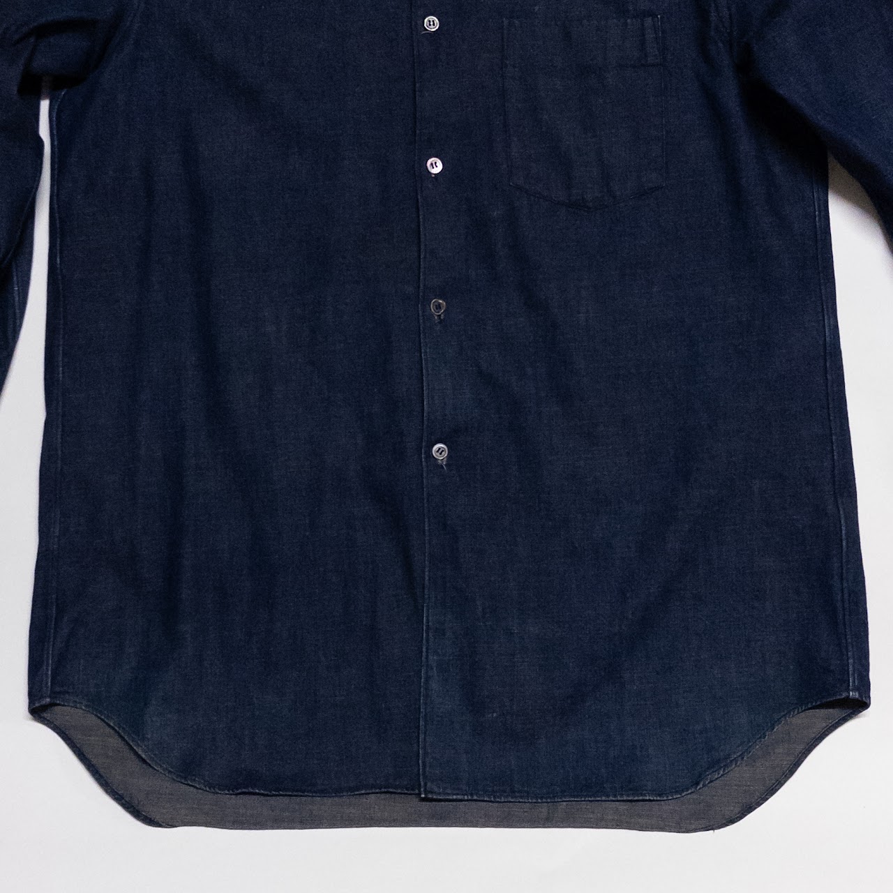 Comme des Garçons Denim Button-Up Shirt