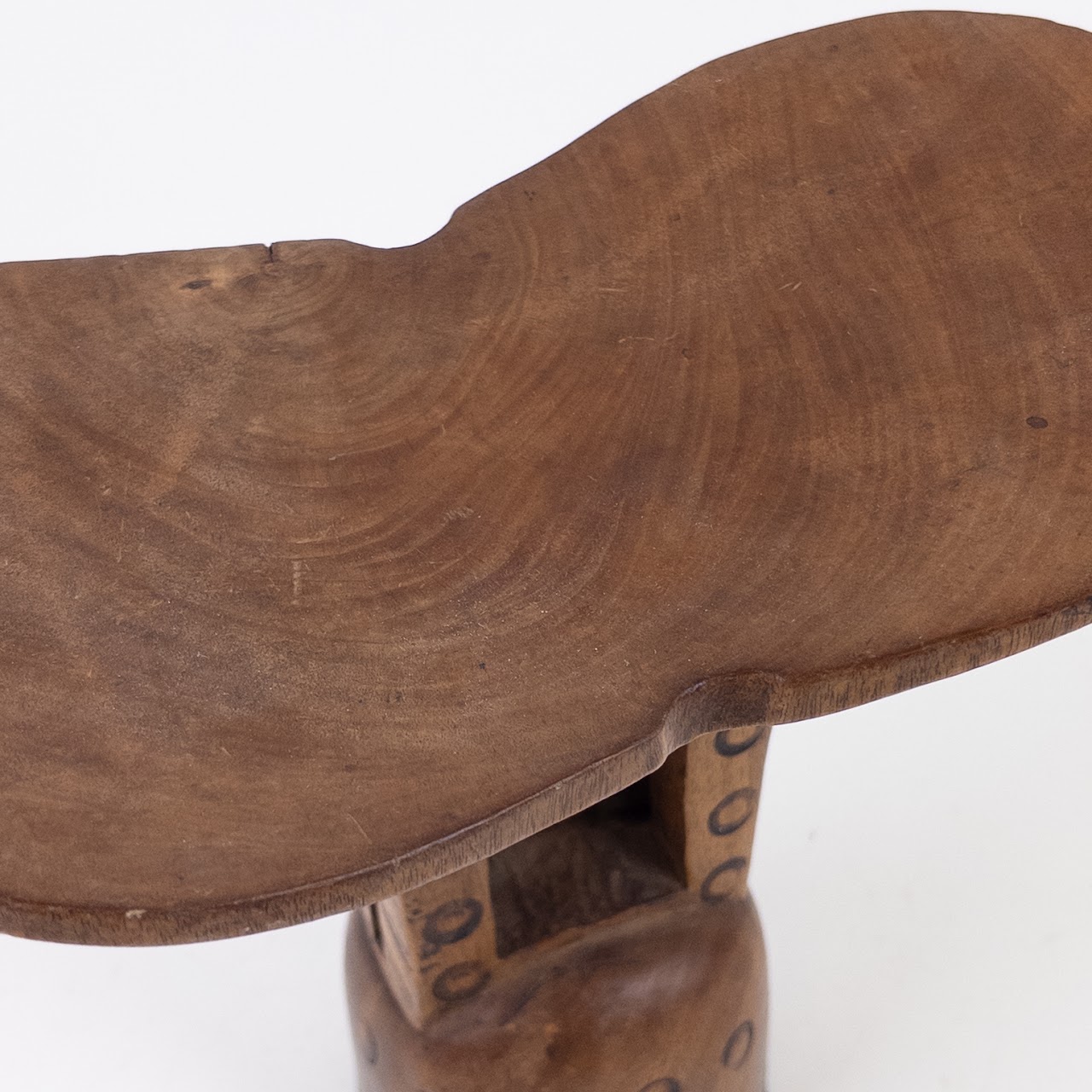 Ethiopian Carved Wood Headrest