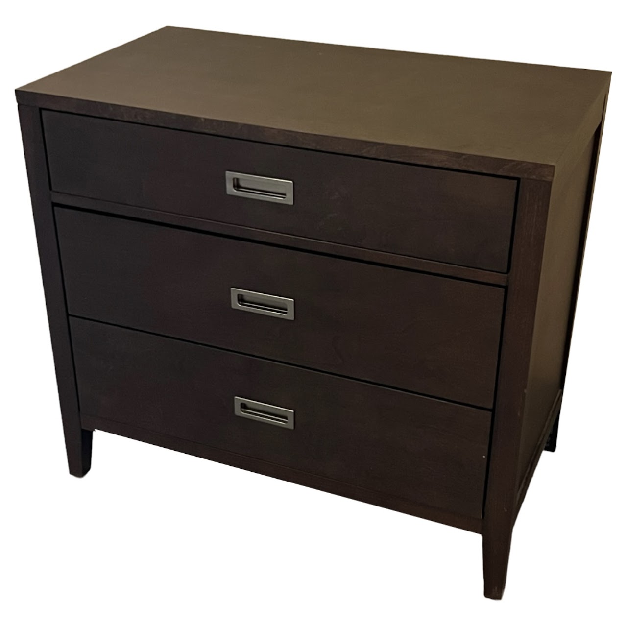 Crate & Barrel Three-Drawer Chest