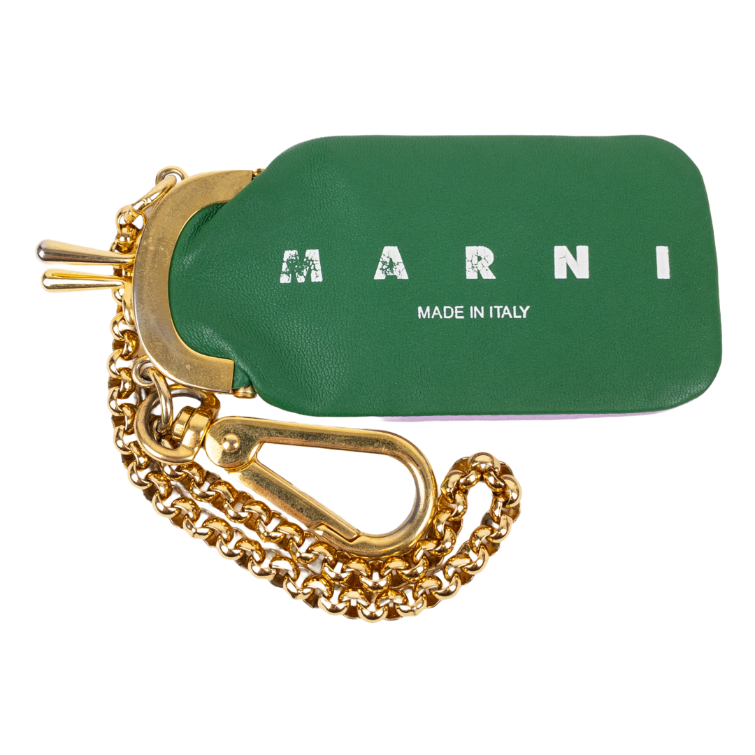 Marni Leather  Miniature Pouch