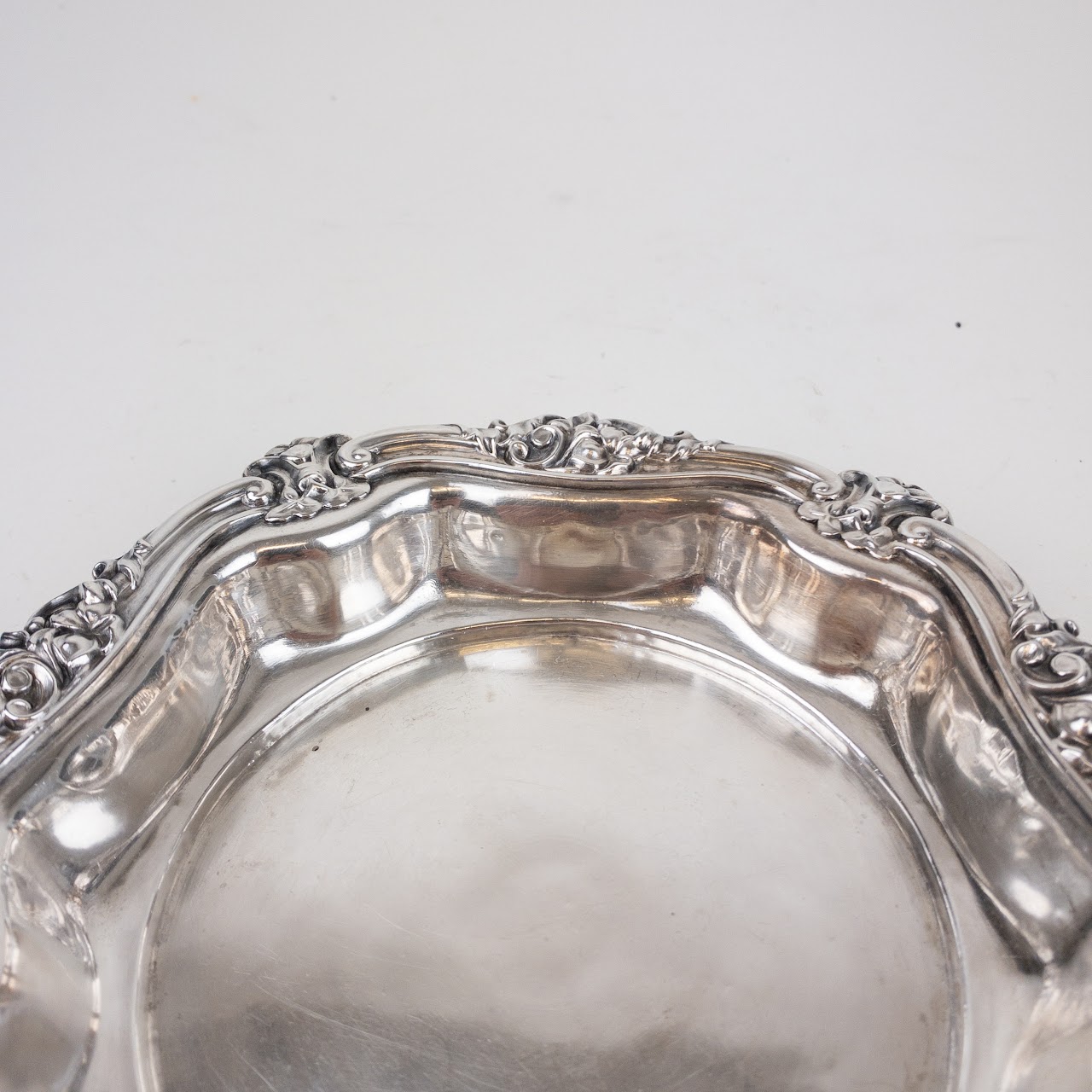 950 Silver Charles Harleux Pentagonal Dish