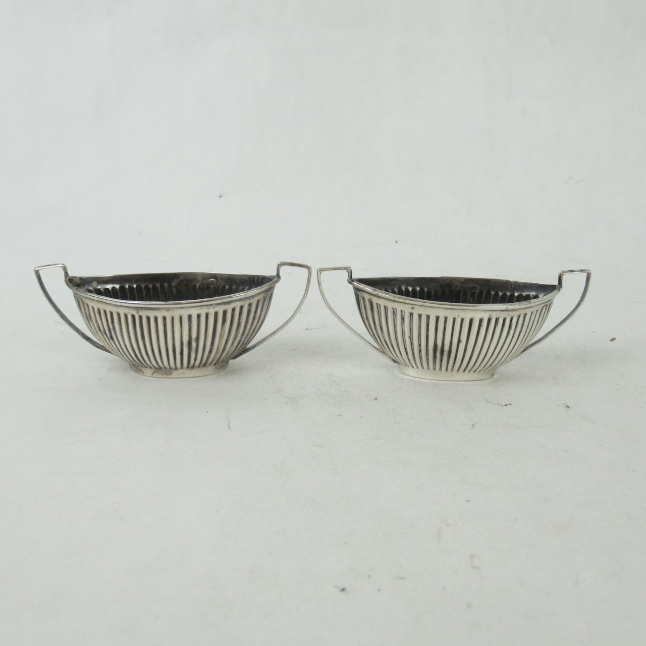 Sterling Silver Salt Cellar Pair