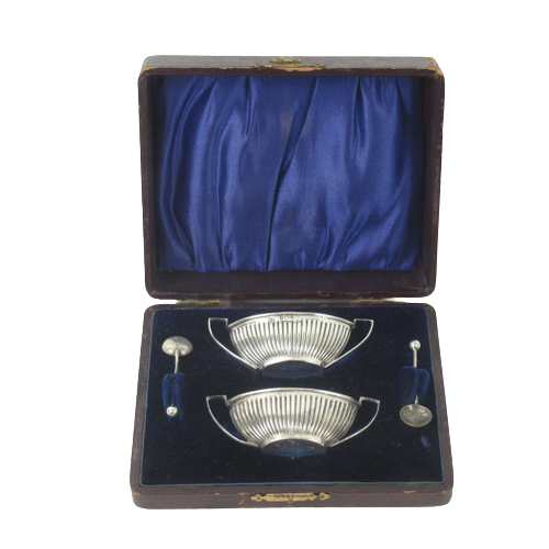 Sterling Silver Salt Cellar Pair