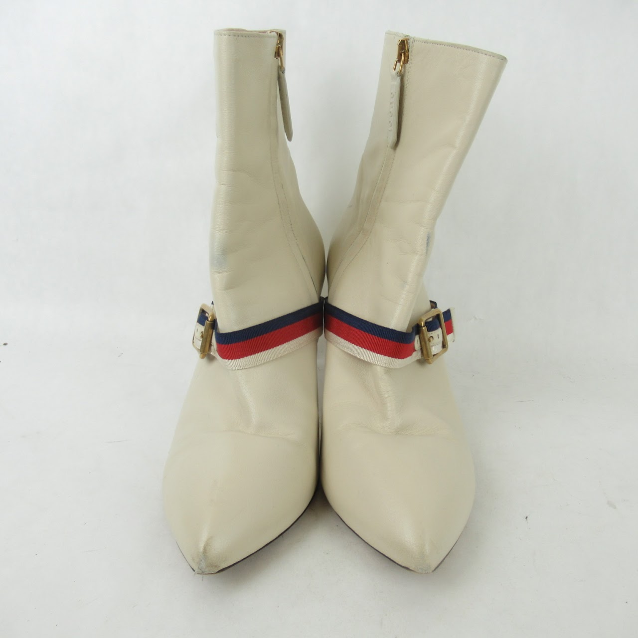 Gucci Leather Ankle Boots