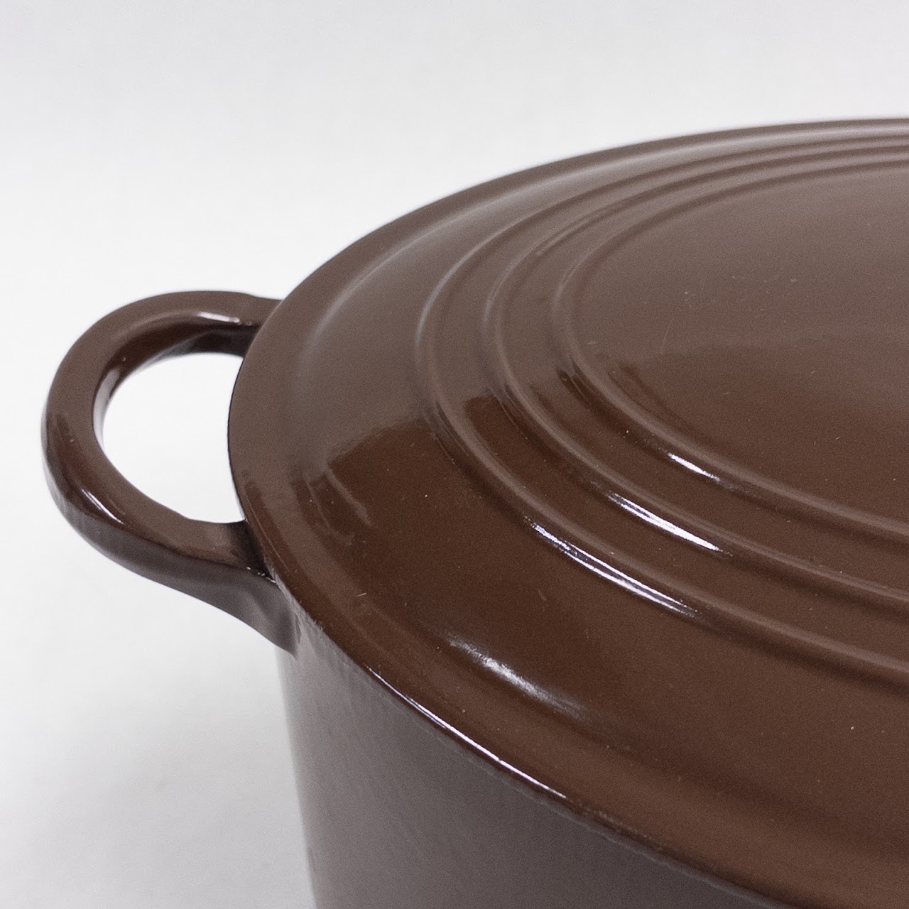 Le Creuset Brown Oval Dutch Oven