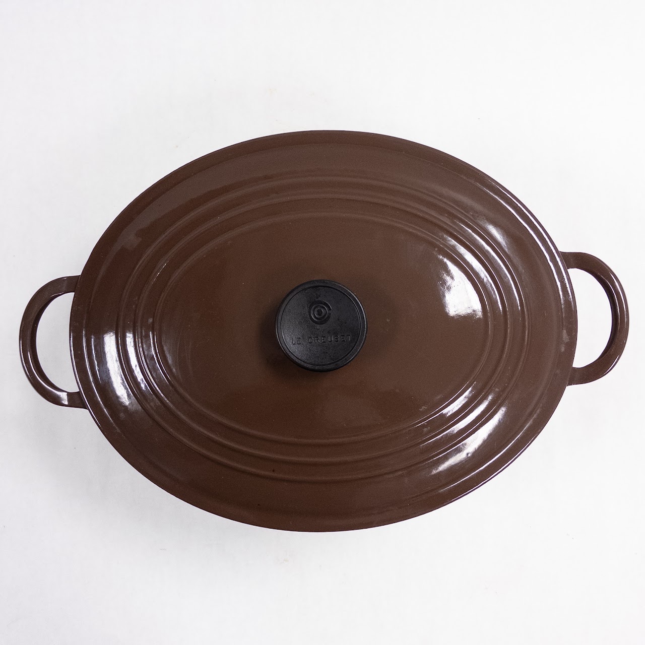 Le Creuset Brown Oval Dutch Oven