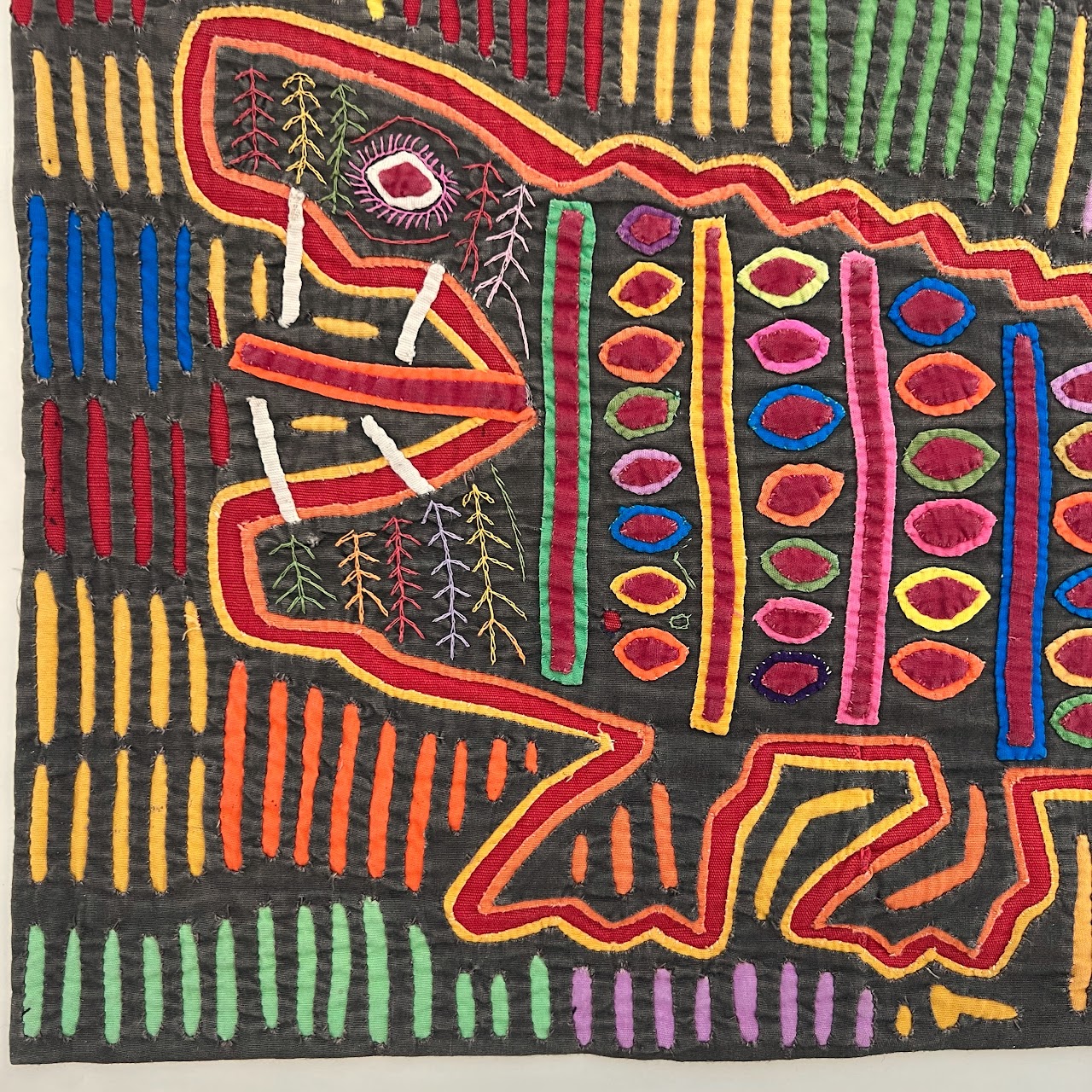 Vintage Kuna Mola Textile Art