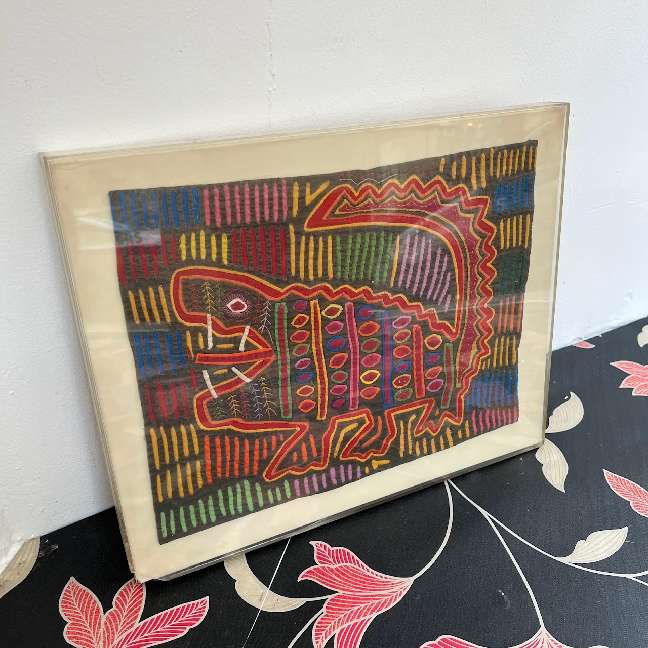 Vintage Kuna Mola Textile Art