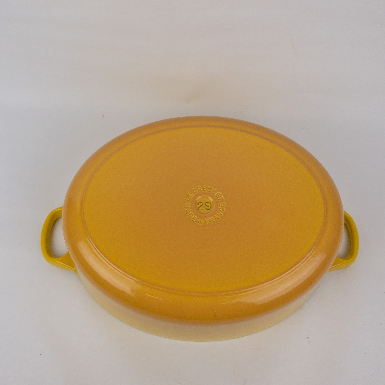 Le Creuset Yellow Oval Dutch Oven