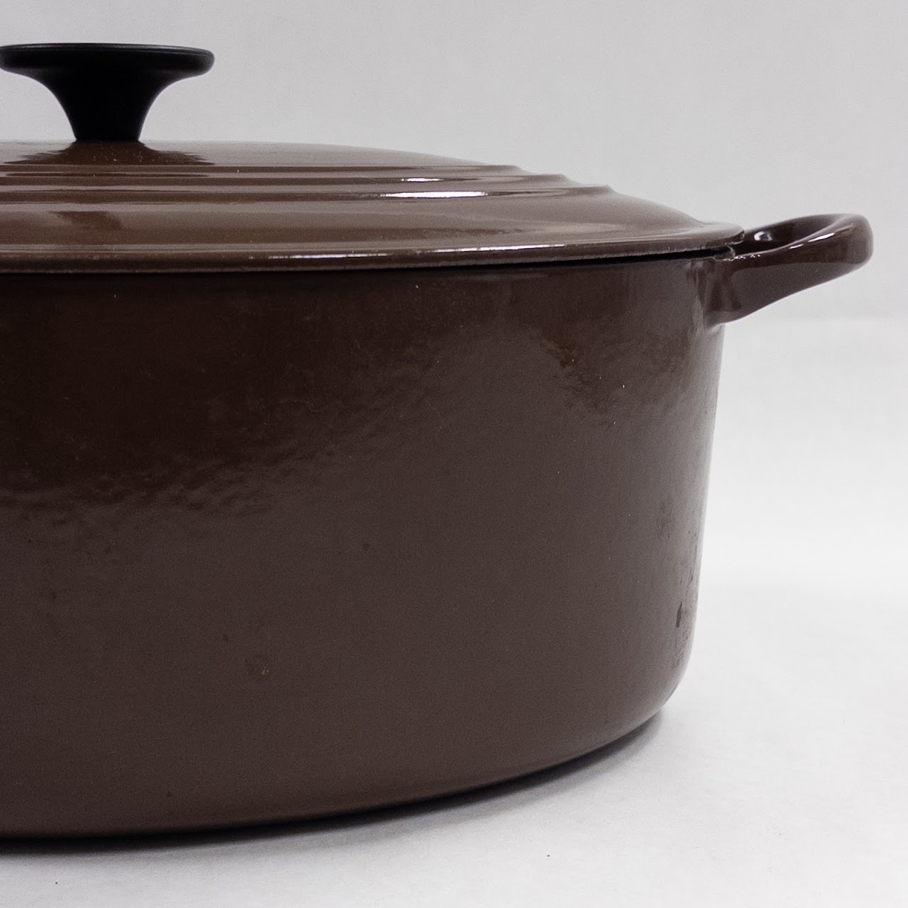 Le Creuset Brown Oval Dutch Oven