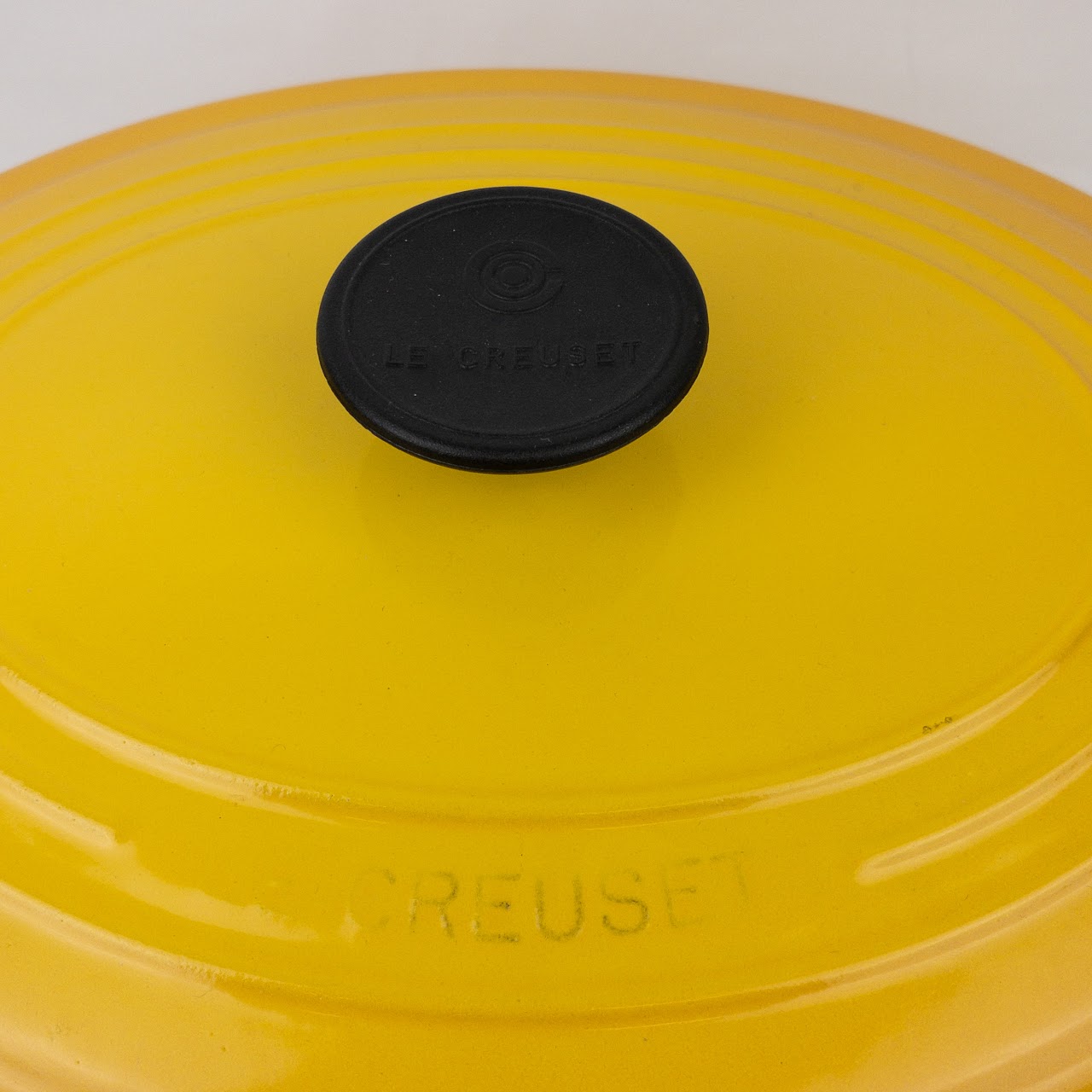 Le Creuset Yellow Oval Dutch Oven