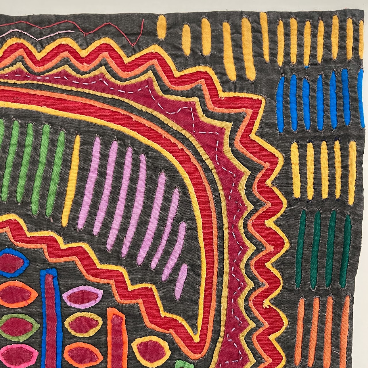 Vintage Kuna Mola Textile Art