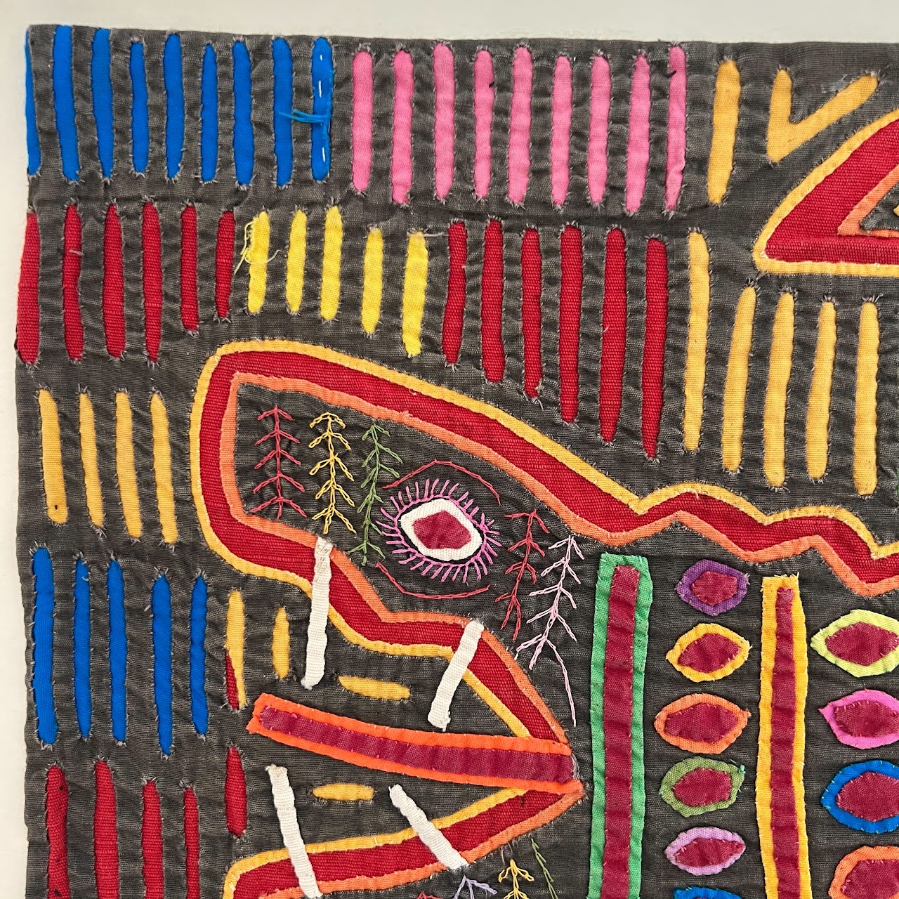 Vintage Kuna Mola Textile Art