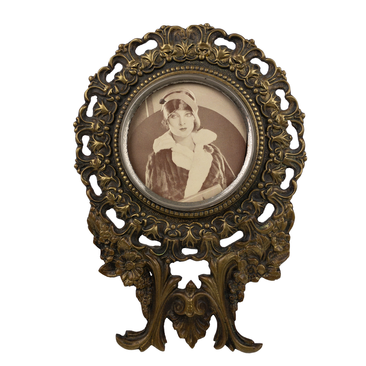 Brass Vintage Picture Frame