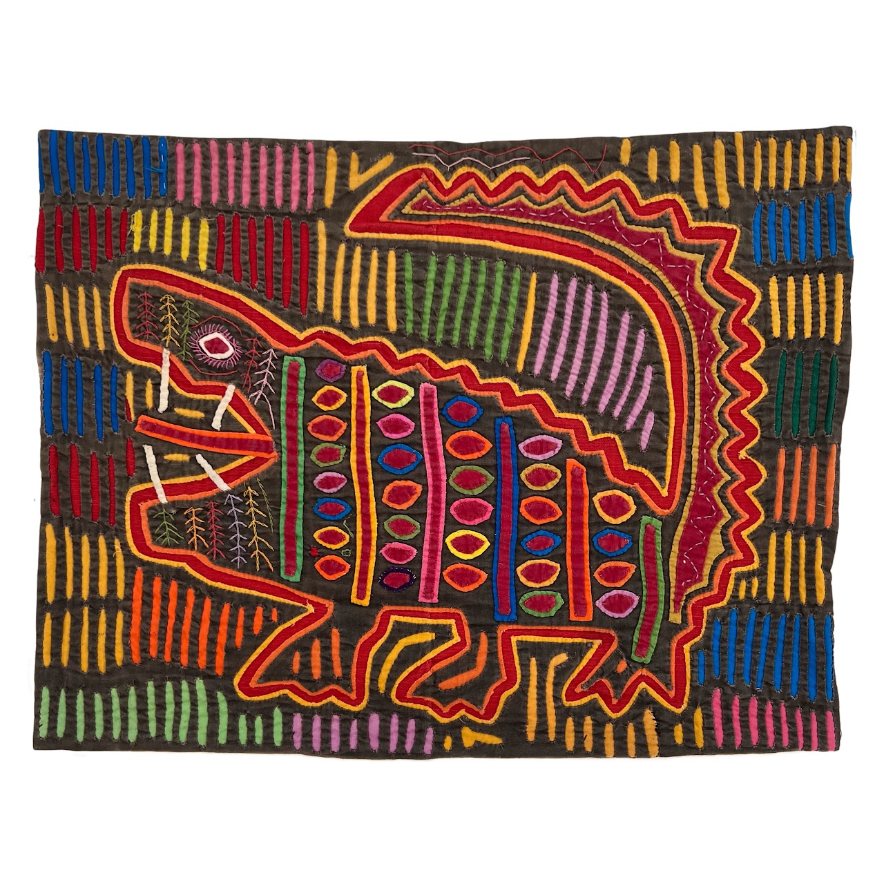 Vintage Kuna Mola Textile Art