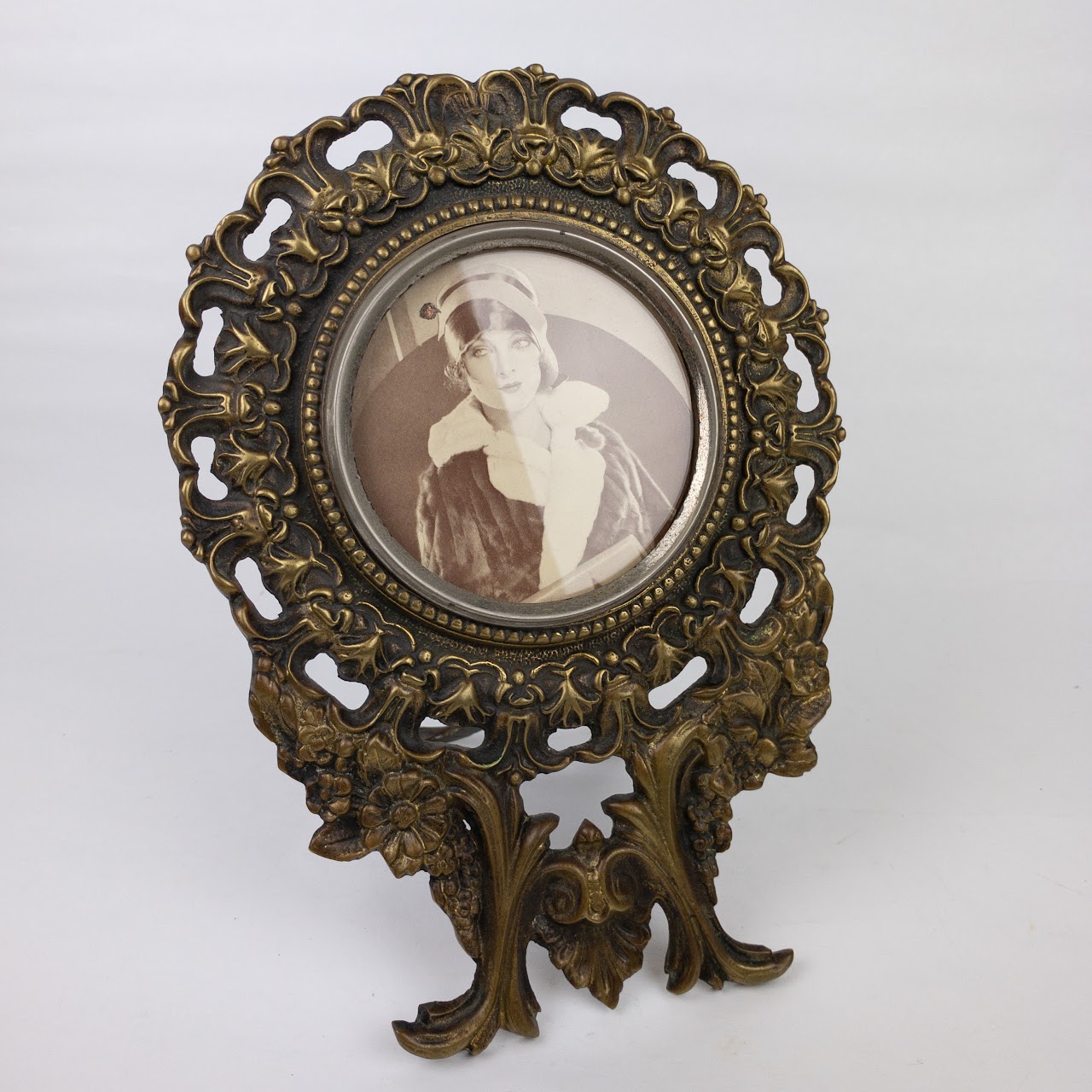 Brass Vintage Picture Frame