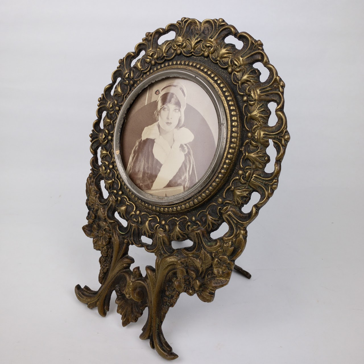 Brass Vintage Picture Frame