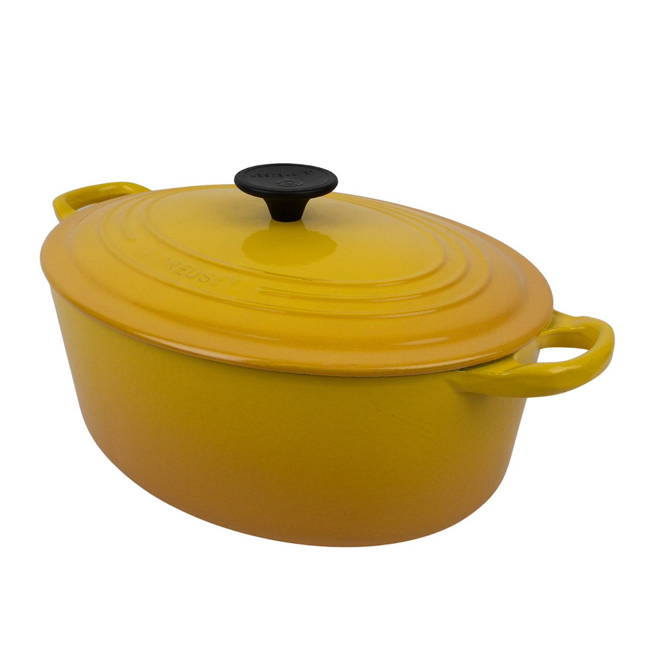 Le Creuset Yellow Oval Dutch Oven