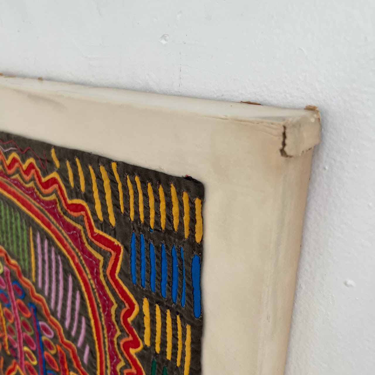 Vintage Kuna Mola Textile Art