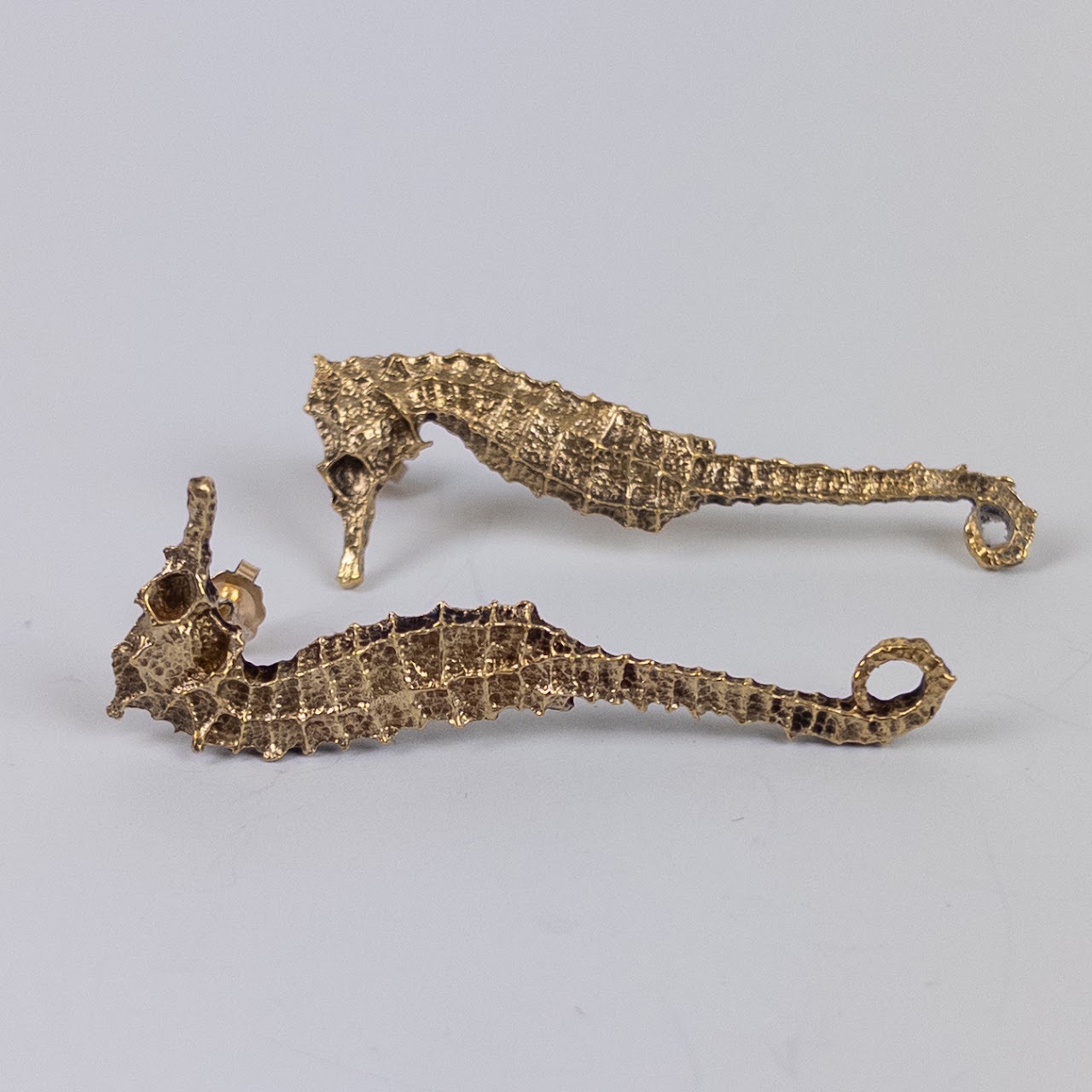 Sterling Silver Seahorse Earrings