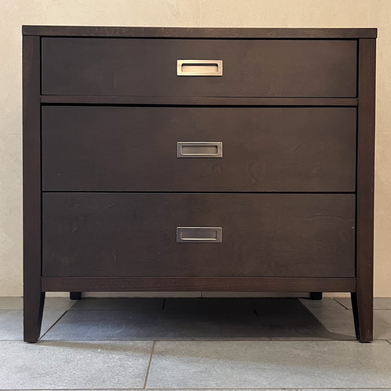 Crate & Barrel Three-Drawer Chest