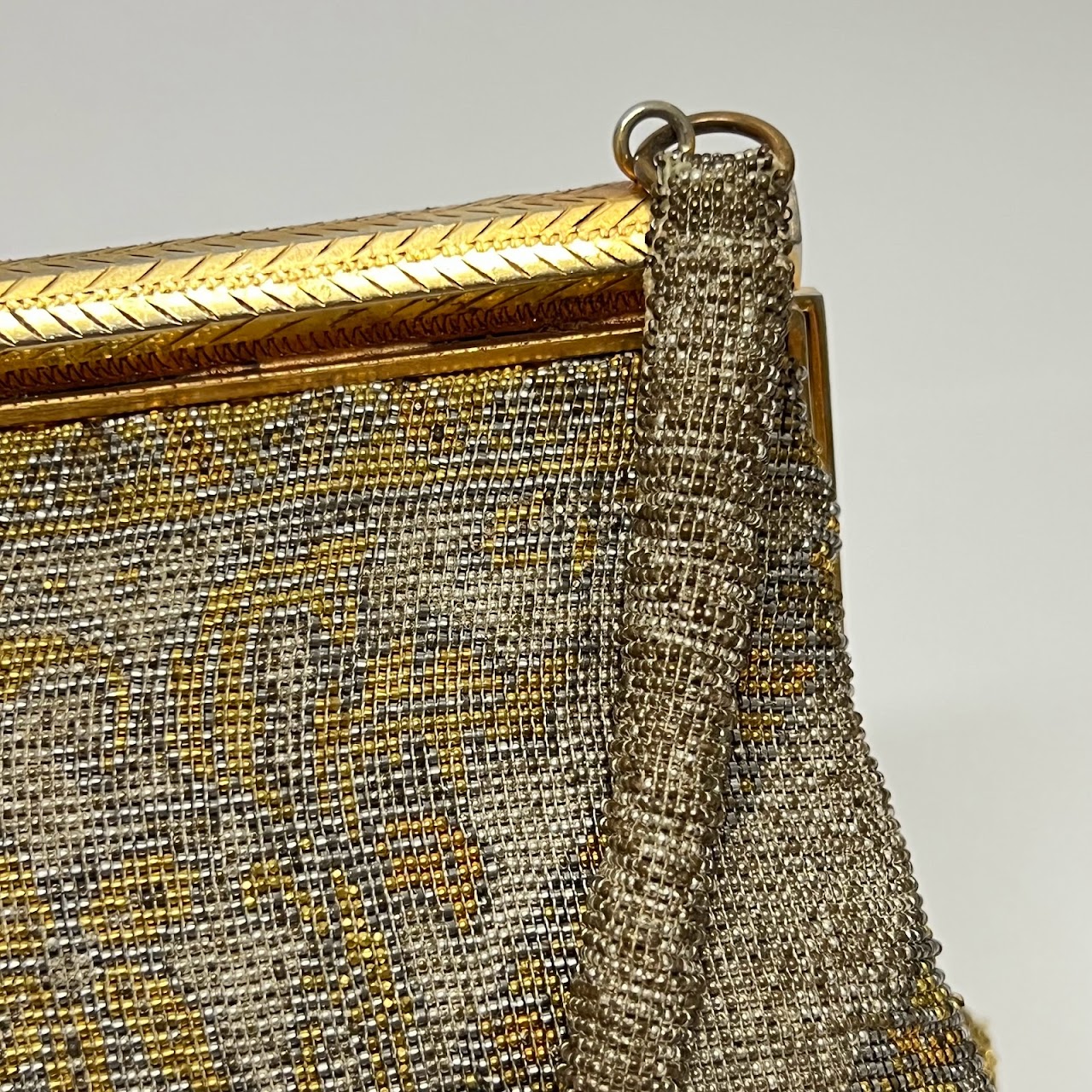 Langlois & Jargeais French Art Deco Micro Beaded Frame Handbag