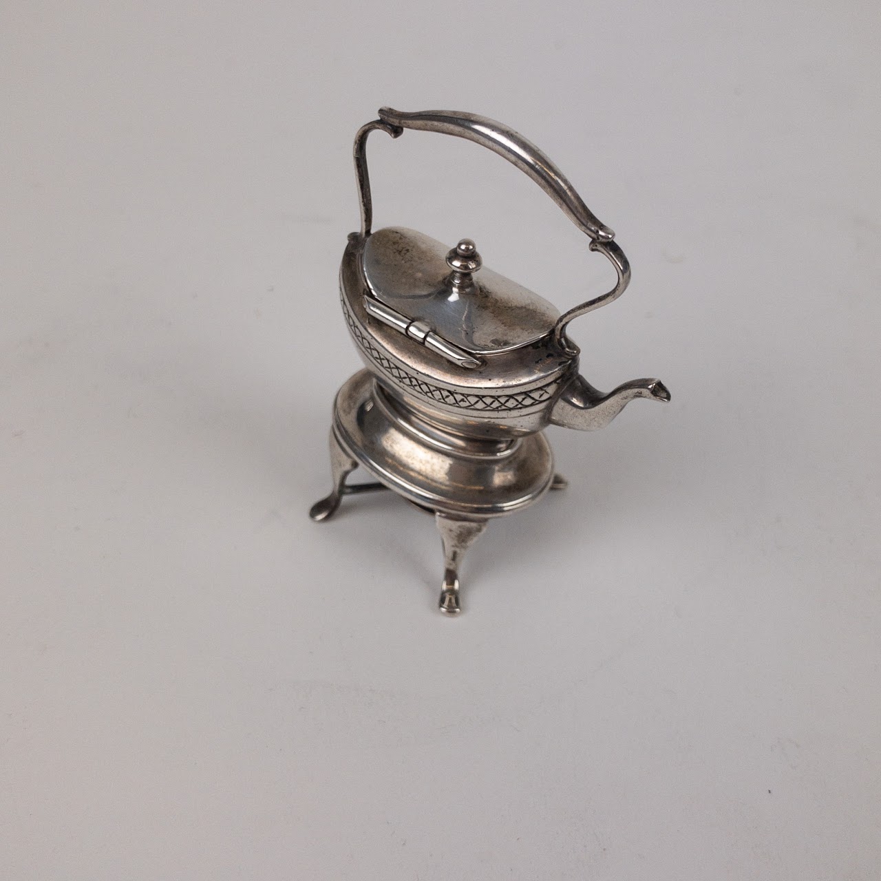 Sterling Silver Miniature Tea Set