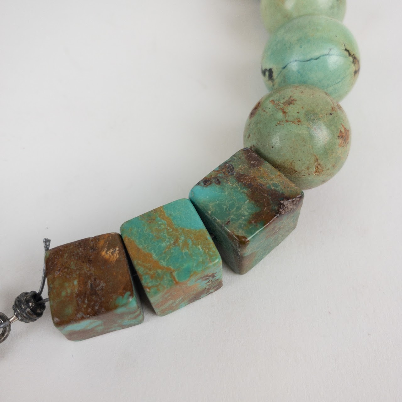 Natural Turquoise Statement Necklace