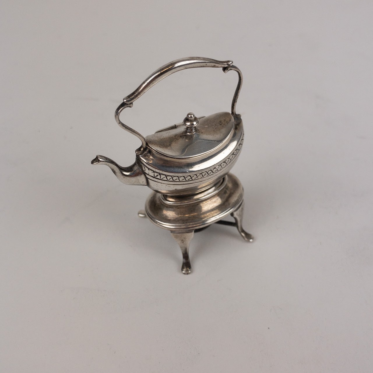 Sterling Silver Miniature Tea Set