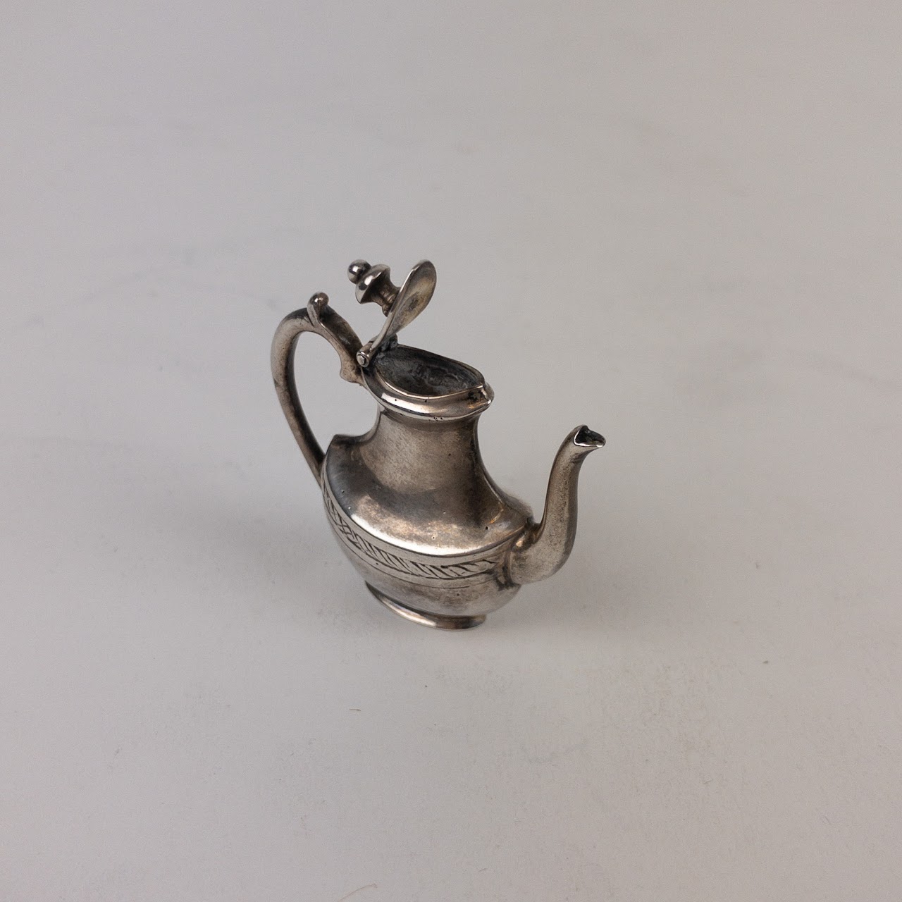 Sterling Silver Miniature Tea Set