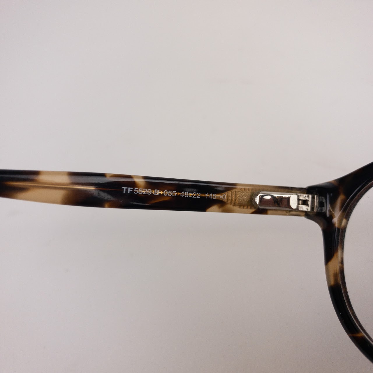 Tom Ford Round 'Tortoise'  R/X Eyeglasses