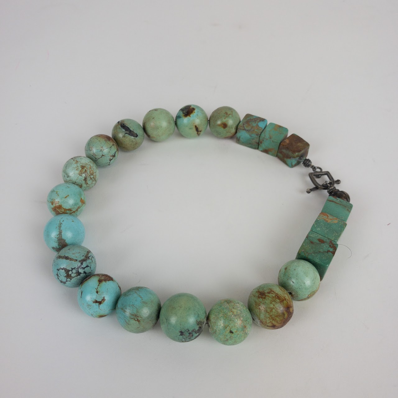 Natural Turquoise Statement Necklace