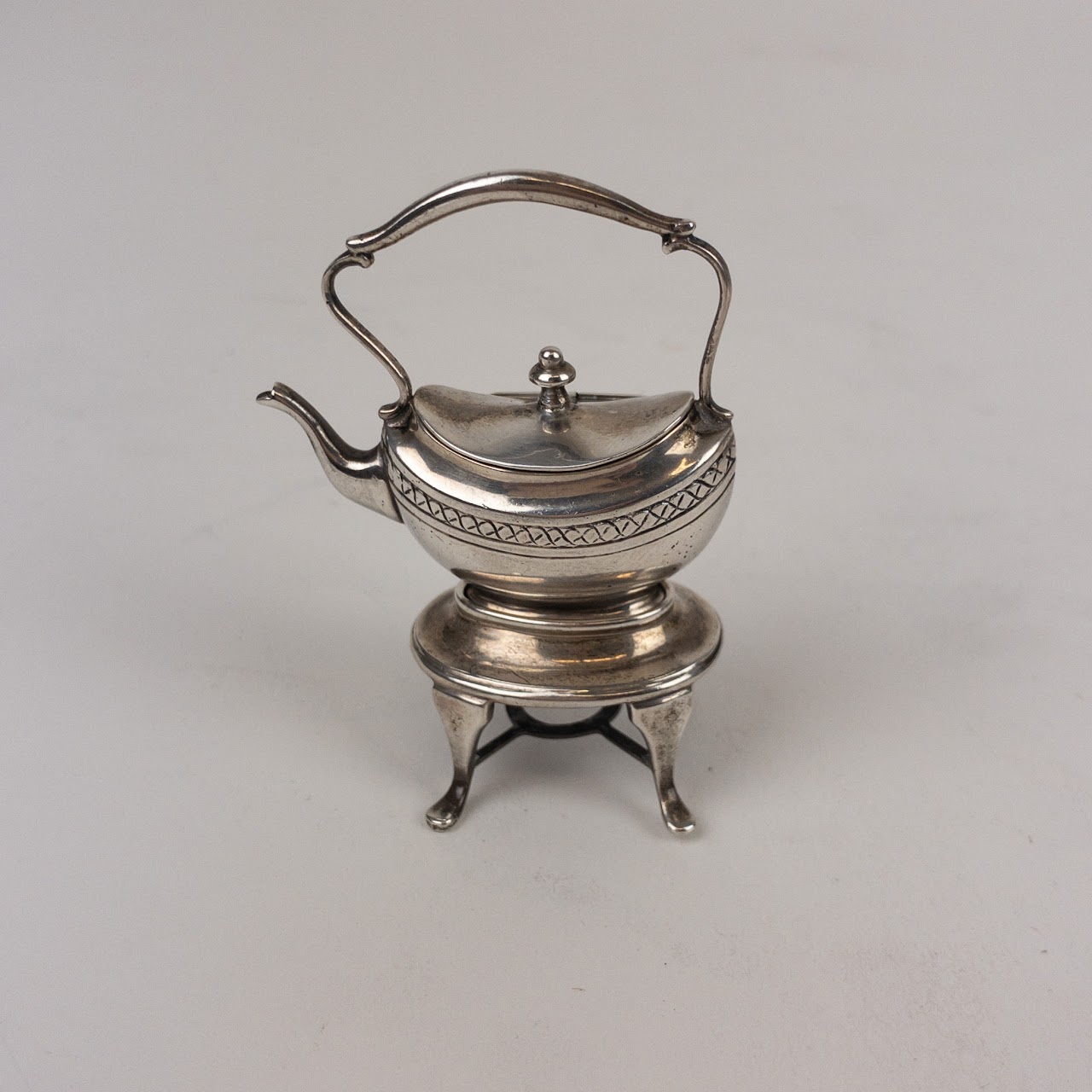 Sterling Silver Miniature Tea Set