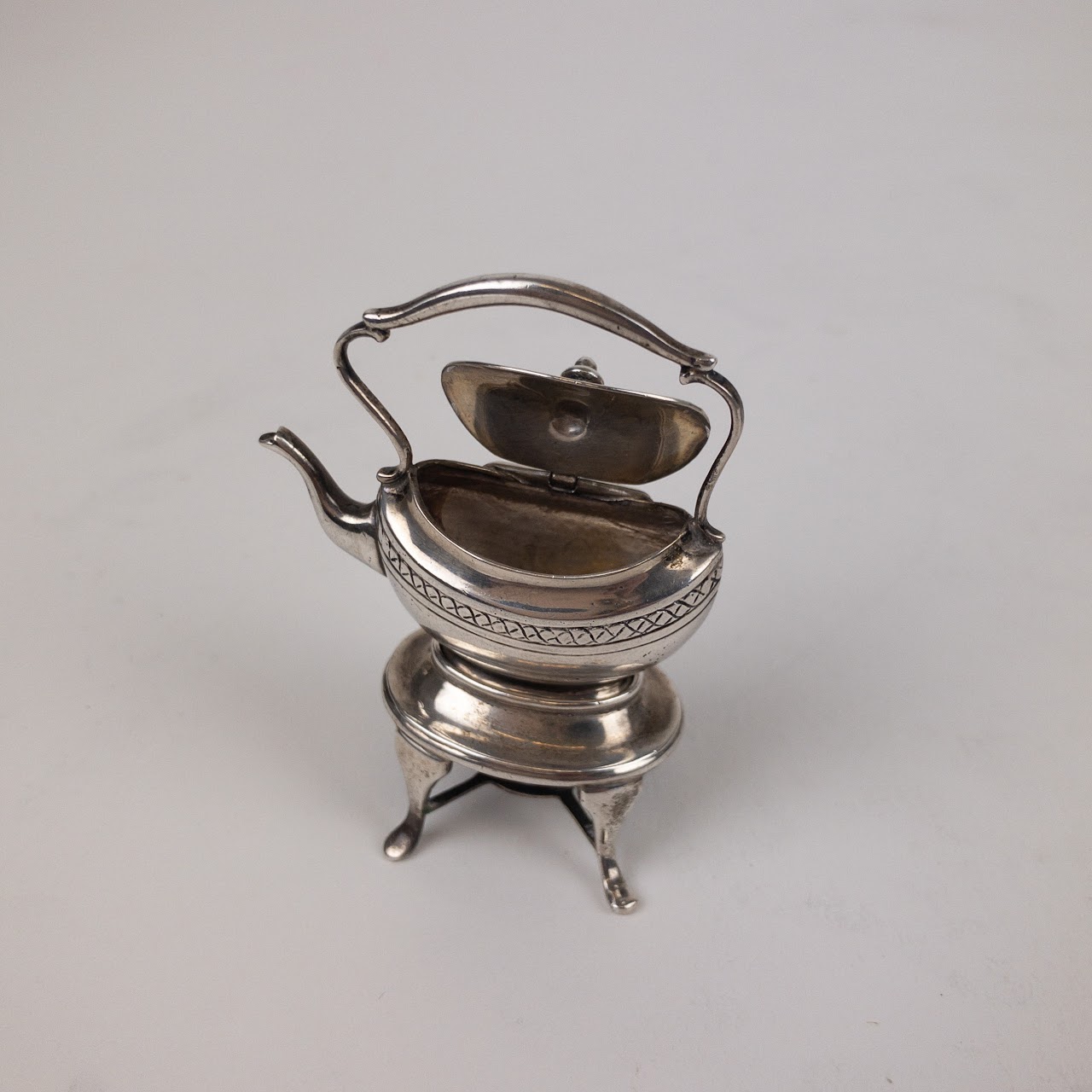 Sterling Silver Miniature Tea Set