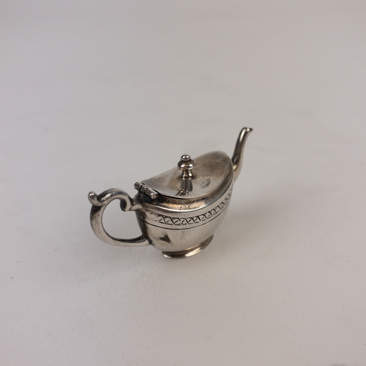 Sterling Silver Miniature Tea Set