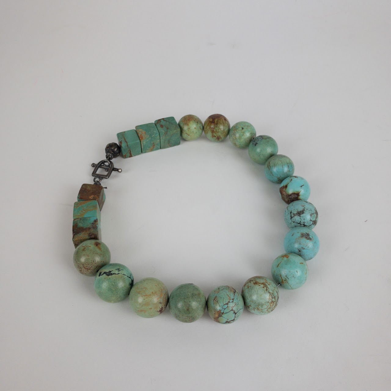 Natural Turquoise Statement Necklace