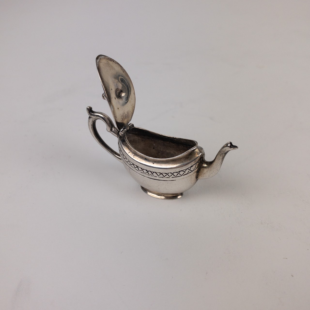 Sterling Silver Miniature Tea Set